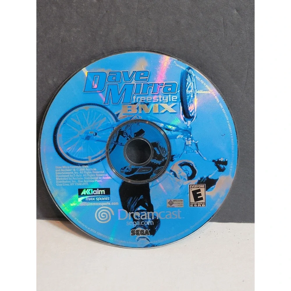 Dave Mirra Freestyle BMX - Sega Dreamcast Game DISC ONLY